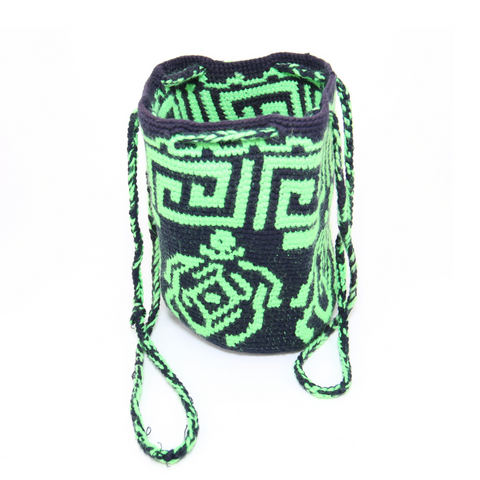 Women’s Tote Bag with Green Turtle Design