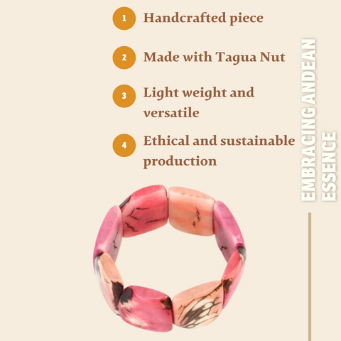 Pink Bracelet Eco-friendly Jewelry
