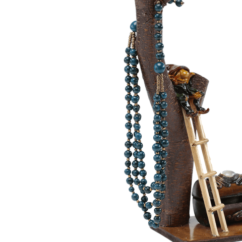 Deep Blue Acai Beads Necklace